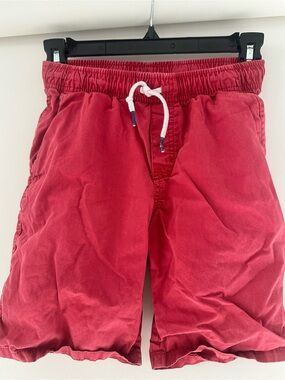 Cat & Jack Coral-Red Drawstring Shorts